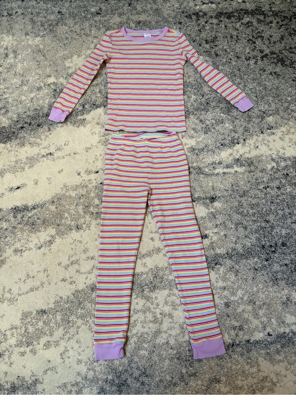 Kids Striped size 8 Pajama Set
